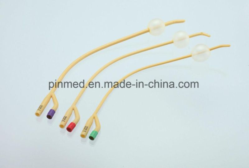 Pinmed 2-Way Tiemann Foley Catheter