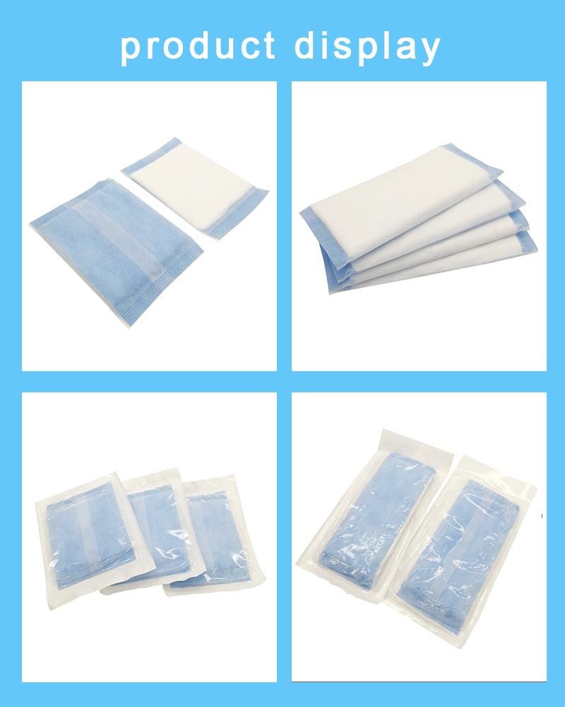 FDA and Ce Approved 100% Cotton Sterile Abdominal Pads