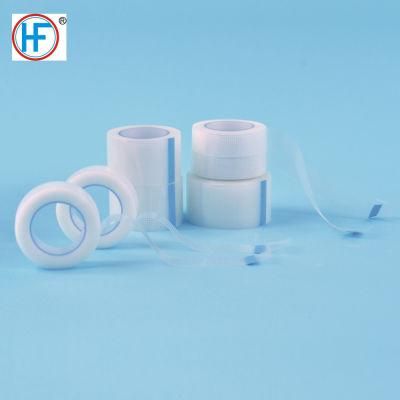 Mdr CE Approved Adhesive Micropore Plaster Transparent PE Tape Gentle to The Skin