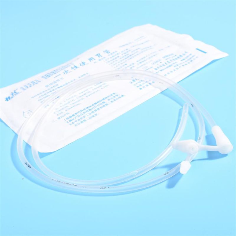 Disposable Use Mouth and Nose Inspection Nasal Feeding Tube Wholesale Gastric Tube Silicone Nasogastric Tube Rubber Gastroesophageal Tube