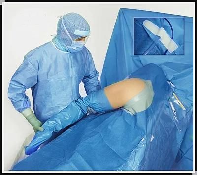 Disposable Arthroscopy Drape Kit Surgical Drape with Hole