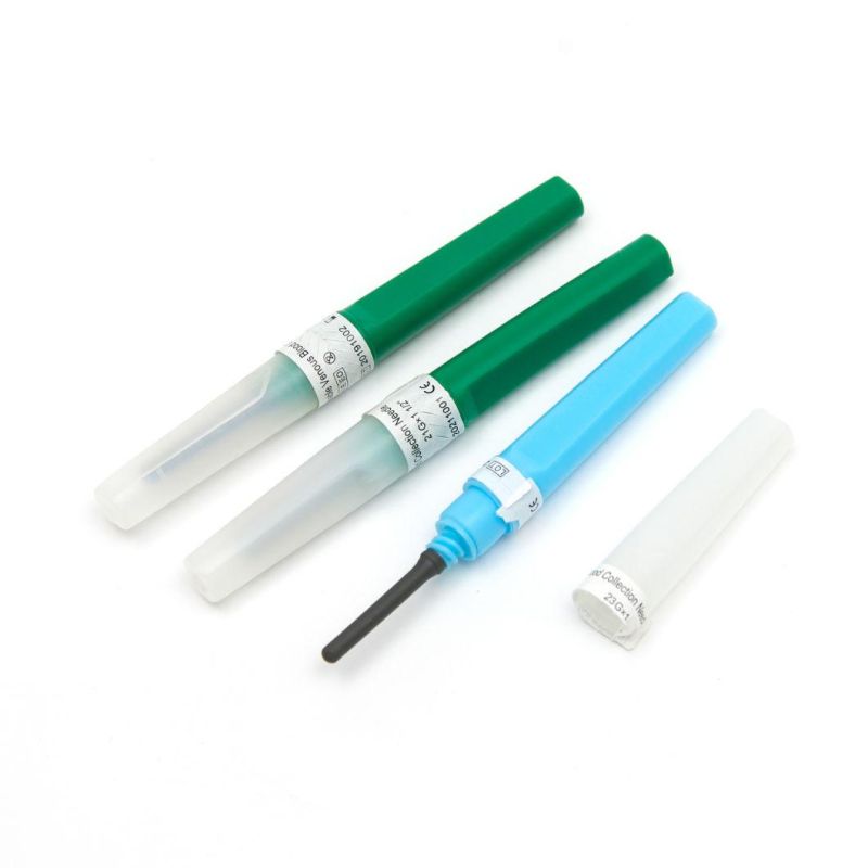 CE FDA Butterfly Vacuum Plastic Blood Drawing Collection Needles with Different Vacutainer Needles Holders