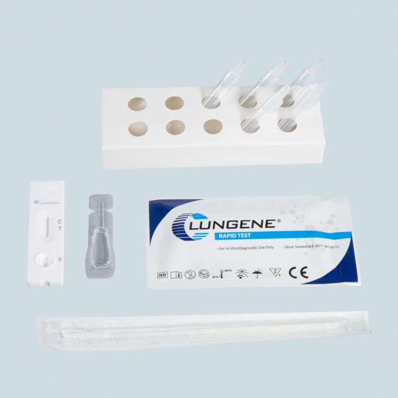 Lungene Antigen Test Kit Colloidal Gold Method CE Rapid Test Kit