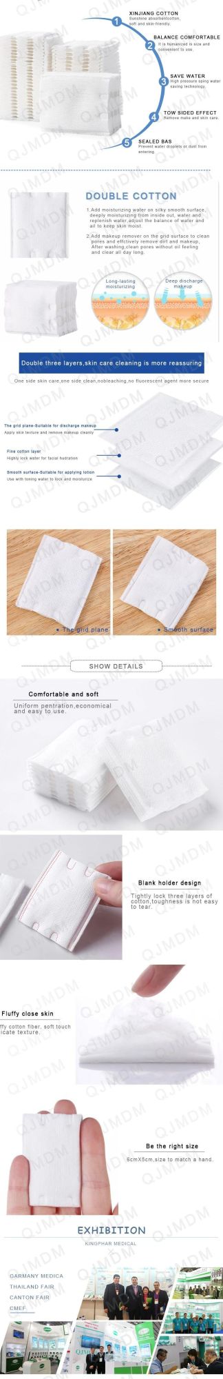 OEM Medical Absorbent Cotton Wool Cotton Roll Absorbent 500g, 100% Cotton Absorbent with Ce ISO Approval