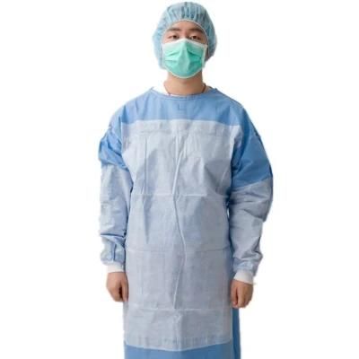 Non-Woven Disposable SMS Sterile Reinforced Surgical Gowns