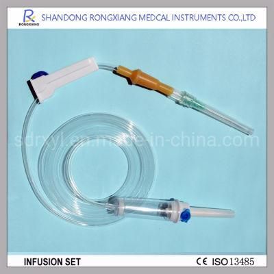 Favourable Price Disposable Infusion Set with Flexible Drip Chamber