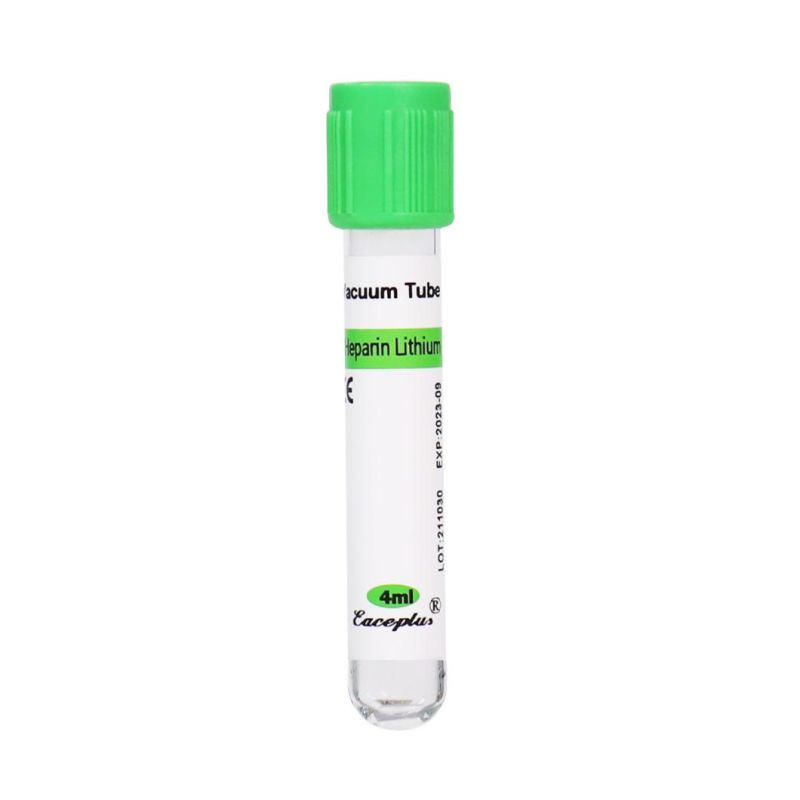 Siny Made in China Lithium Heparin Blood Collection Tubes