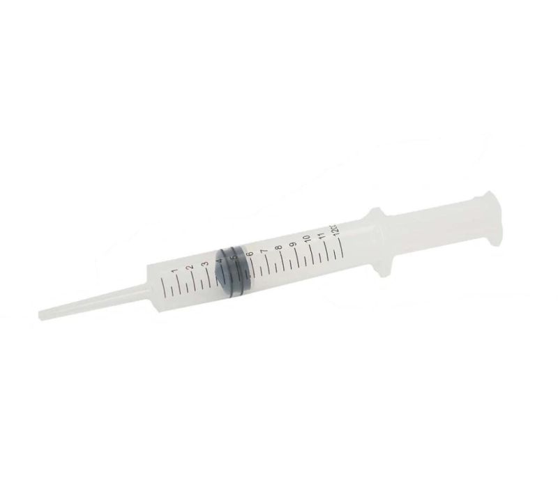 CE Certified Disposable Plastic Irrigation Syringe with Catheter Tip and Factory Price