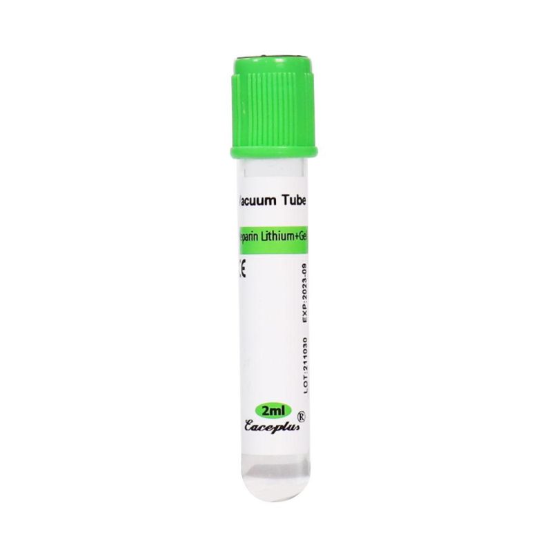 Siny Made in China Lithium Heparin Blood Collection Tubes