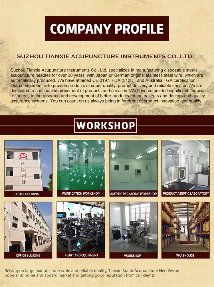 Factory Price Trade Asssurance Acupuncture Press Needle Disposable Ear Press Needles Sterile Press Acupuncture Needles with CE Certificate