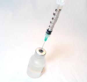 CE ISO FDA 3 Parts Luer Lock Safety Vaccination Syringe with Safety Needle