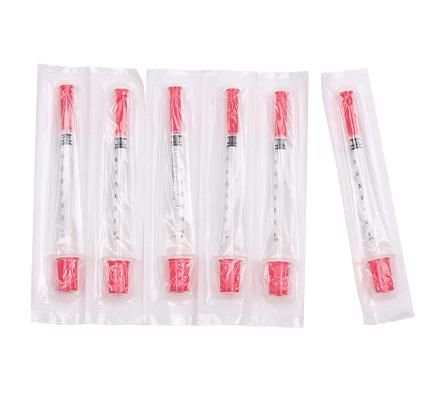 Medical Disposable Sterile Insulin Syringe 1ml 0.3ml 0.5ml CE&ISO