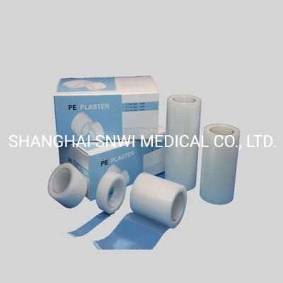 Medical Hypoallergenic Waterproof Adhesive Plaster, Zinc Oxide Adhesive Plaster/Surgical Cloth PE Tape