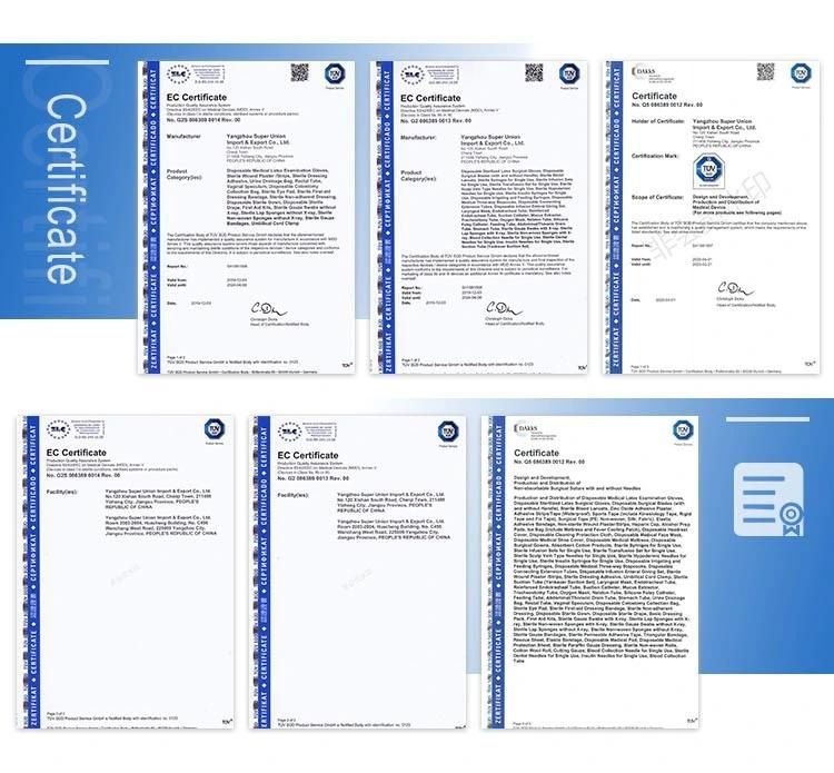 Synthetic Absorbable Surgical Vicryl Suture CE ISO Approved