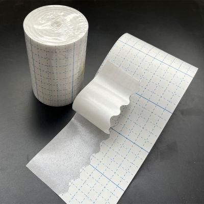 Hb Breathable Spunlace Non-Woven Tape -10cm*10m- Hypoallergenic Dressing or Wound Protection Fixed Tape
