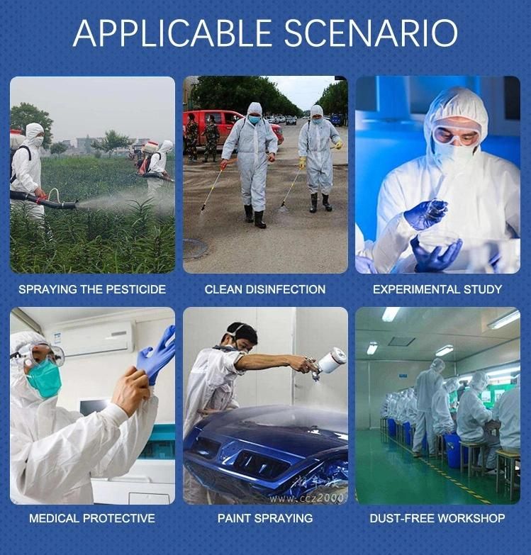 Professional Protective Clothing Isolation Clothing Anti Virus Disposable Protective Suit