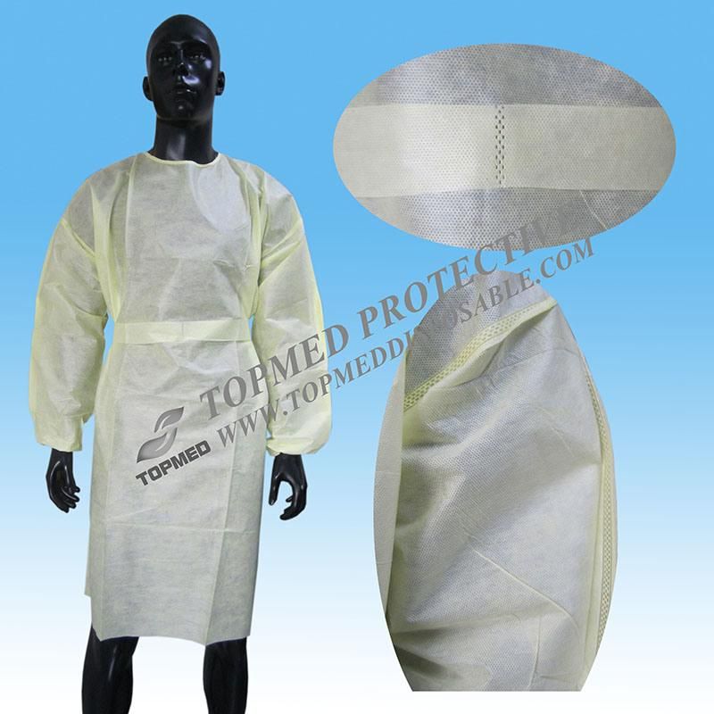 Cheap Medical Hospital Clothing Disposable Nonwoven Patient Gown