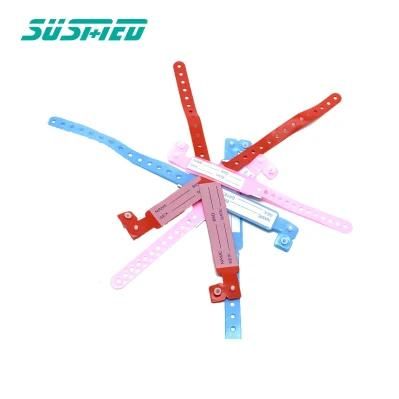 Medical Wristband Soft Ribbon Printing Printable Identification ID Wristbands