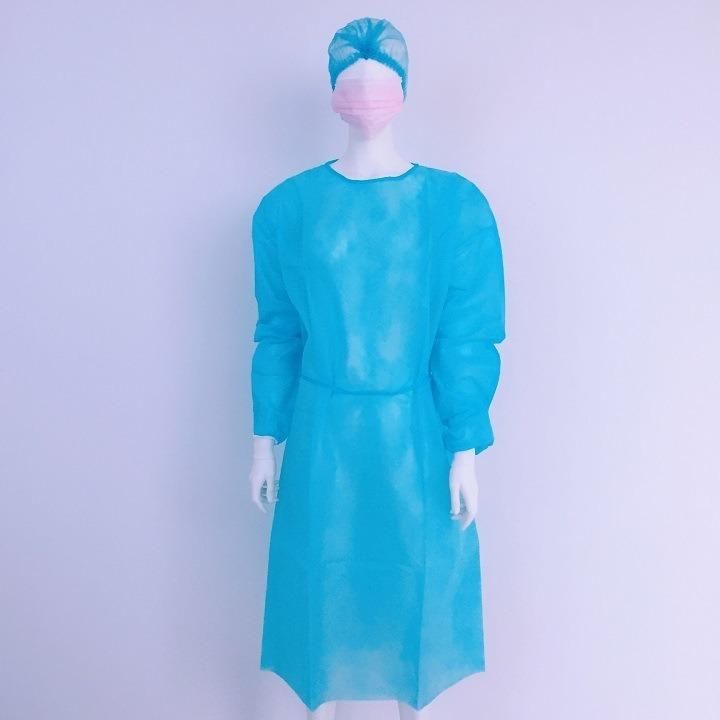 Disposable Medical Protective Sterilized Hospital Nonwoven Gowns Isolation Surgical Gown