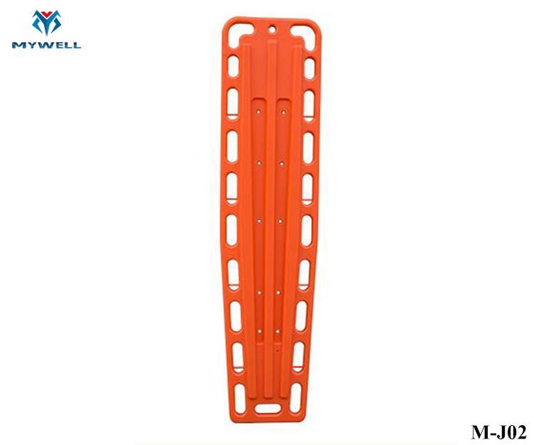 M-J02 Water Rescue Stretcher Immobilization Plastic Spinal Board Ce