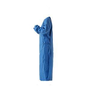 Hot Sell Ultrasonic Weld 45GSM PP PE Non Woven Sterile Surgical Disposable Isolation Gown