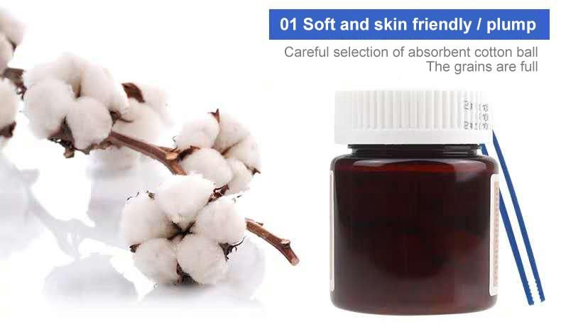 Iodophor Cotton Balls for Medical Household Emergency Disinfect Skin Wounds/Iodophor Disinfectant