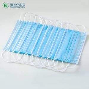 Surgical Mask En14683 Europe Ce TUV-Sud Report China Export White List Bacteria Filtration Rate 99.2%