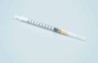Medical Disposable 1ml Low Dead Space Tuberculin Syringe Luer Lock