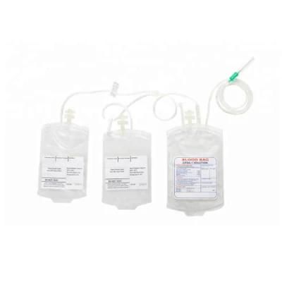 Disposable Medical Sterile Blood Bag for Blood Collection Single