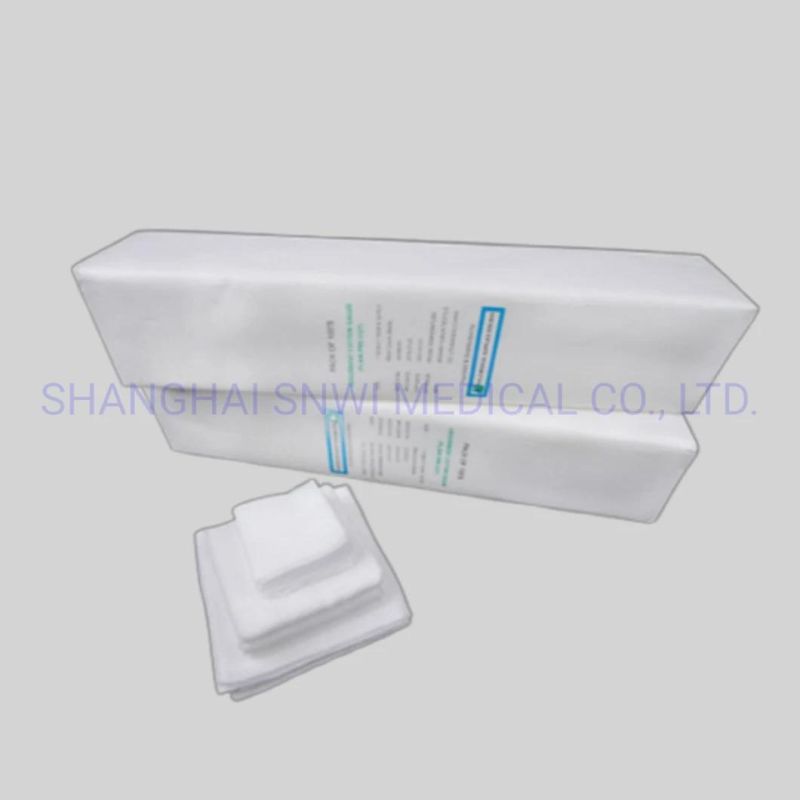 CE&ISO Certificate Medical Disposable Absorption Swab Gauze