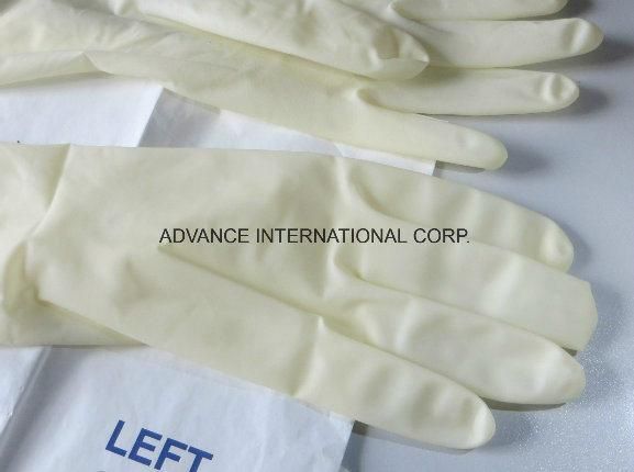 Sterile Latex Surgical Gloves for Medical Use