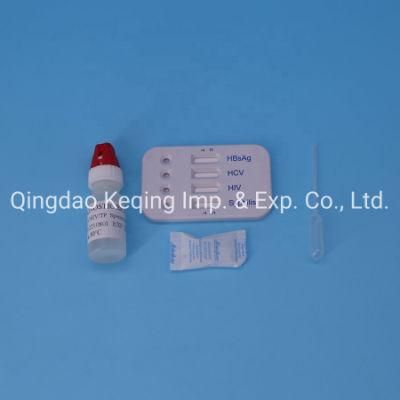 HIV 1 2 Self-Checking Rapid Test Device Whole Blood Serum Plasma for HIV