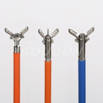 PE Coated Disposable Endoscopy Biopsy Forceps Oval Cup Jaw 2.8mm Channel Wholesale
