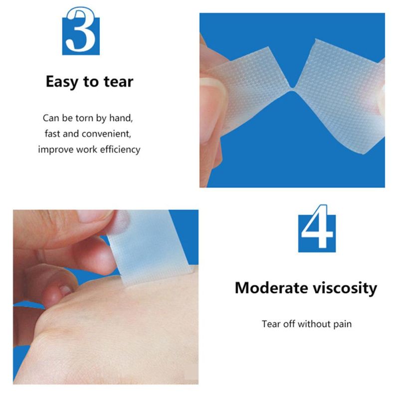 Waterproof PE Tape Free Sample Cotton Sports Finger Tape
