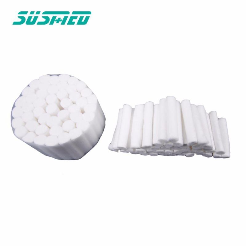 Medical Dental Cotton Roll Surgical Absorbent Cotton Roll 10mm*80mm