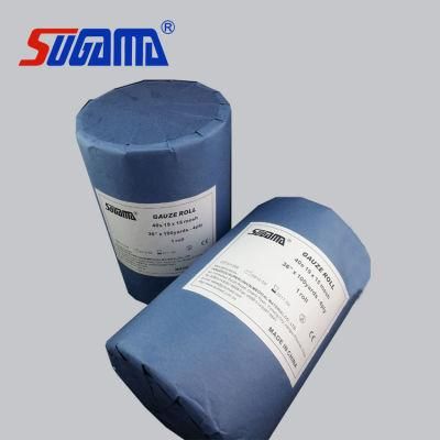 Medical Gauze Bandage Roll Xray Detectable 90cm X 100mts