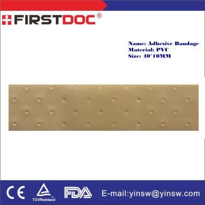 Medical Supply 40X10mm PVC Skin Band-Aid Adhesive Bandage Plastic Strips