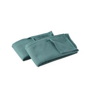 100% Cotton Prewashed Blue O. R. Towel