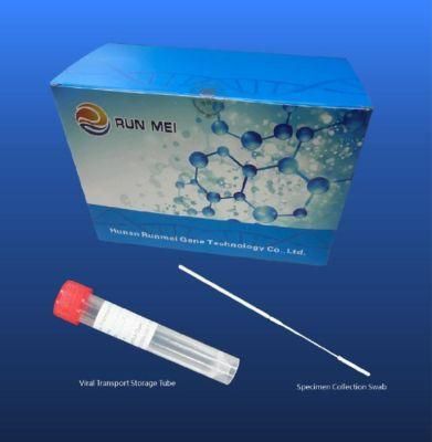 10ml Viral Transport Medium Tube Inactivation or Activation Vtm with Dry Swabs