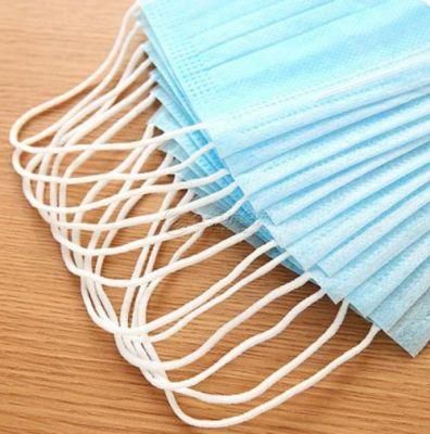 Elastic Soft Flat Round Ear Loops for Facial Masks Raw Materials