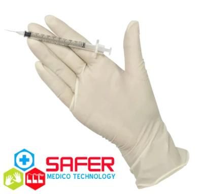 Disposable Pre-Powder Latex Examination Gloves