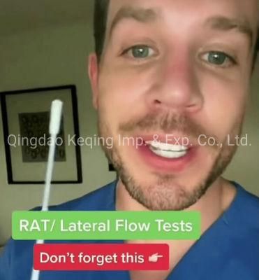 Reliable Factory Sale Rapid Nasal Saliva Test Kit Home-Self Kit Tga/ISO/FDA/CE