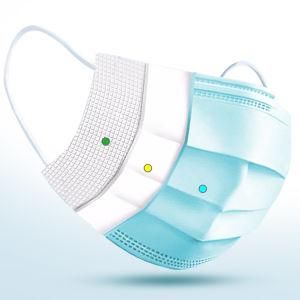 3ply Medical Masks Disposable Medical Masks Have Three Layers of Protection Against Virus for Adult Use with Ce