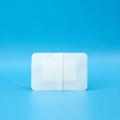 Hospital Grade Sterile Nonwoven Absorbent Adhesive Plaster Wound Dressing Pad 6X12cm