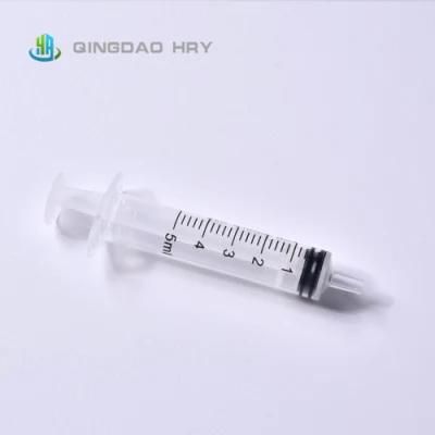 Medical Injection Disposable Syringe 1/3/5/10 Ml Three Parts Luer Lock Safety Syringe Without Needle Fast Delivery From Manufacture