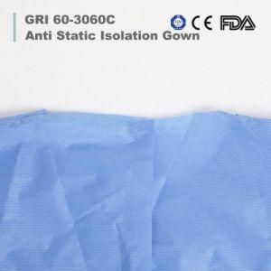 Disposable CE Hospital Coverall Medical Virus Safety Protective Clothing Non Woven Fabric with PE Film