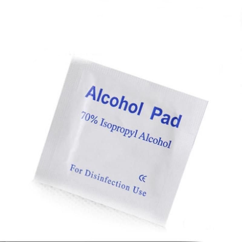 Non Woven Wipe Pad Cotton Wet 70% Alcohol Pad Alcohol Swab