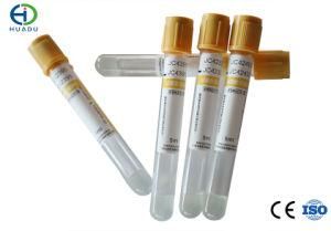 Vacuum Container Yellow Cap Gel &amp; Clot Activator Blood Specimen Collection Tube