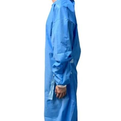 PPE Disposable SMMS Fabric Isolation Gown