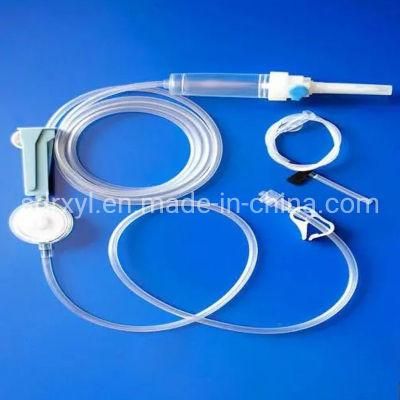 Disposable Sterile Precision Flow Control Medical IV Infusion Set with Ce Approval